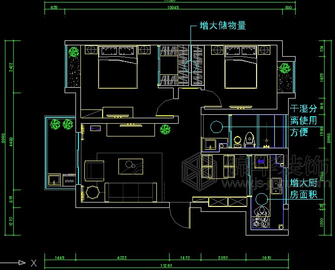 宏圖上水園89平方 戶型